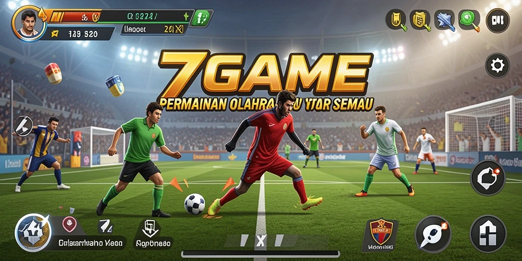 Tampilan gameplay 7GAME yang mendebarkan dan menarik.
