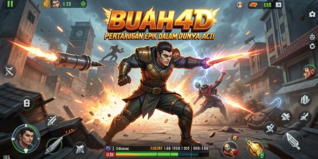 Tampilan gameplay BUAH4D yang mendebarkan dengan aksi luar biasa.