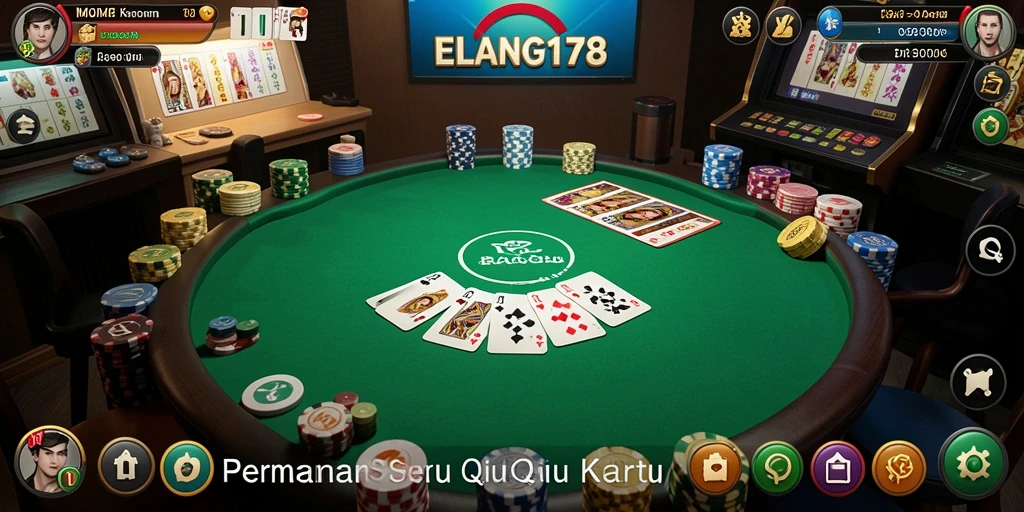 Gameplay QiuQiu yang seru dan interaktif di ELANG178.
