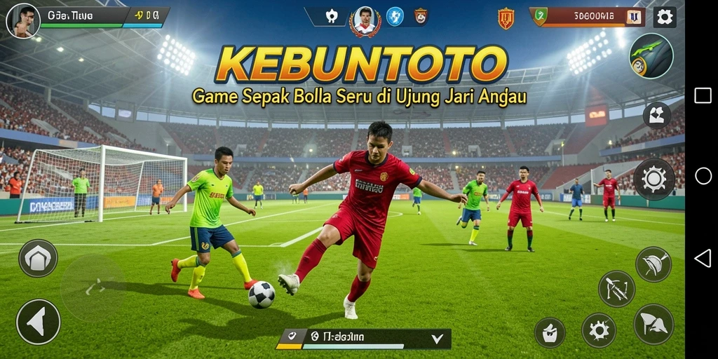 Tampilan gameplay KEBUNTOTO yang menegangkan dan mendebarkan.