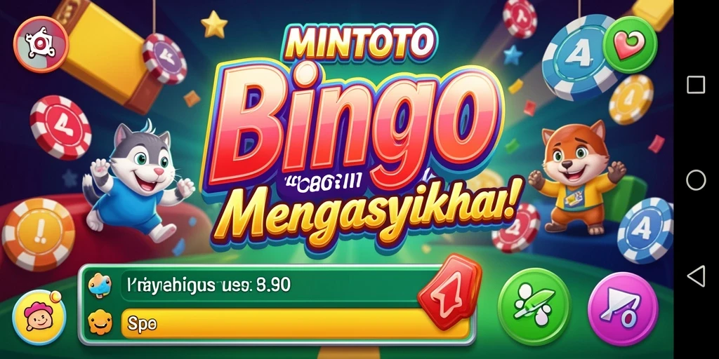 Tampilan gameplay seru MINTOTO saat bermain Bingo.