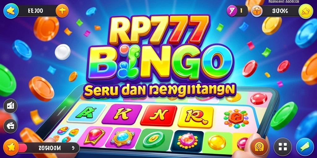 Tampilan gameplay Bingo yang seru dan interaktif di RP777.