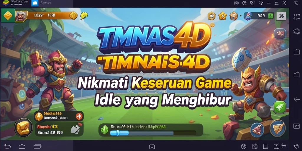 Tampilan gameplay seru dari TIMNAS4D yang mengasyikkan.