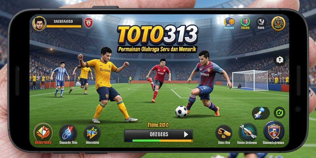 Screenshot gameplay <strong>TOTO313</strong> menunjukkan aksi seru dalam olahraga.
