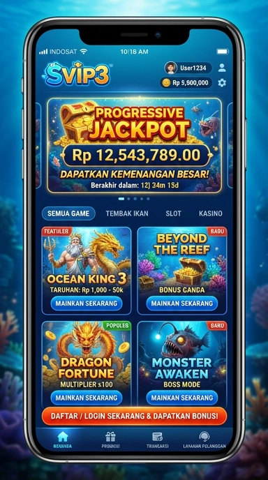 Sistem kategori aplikasi yang terstruktur di svip3.